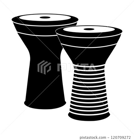 Darbuka icon design 120709272