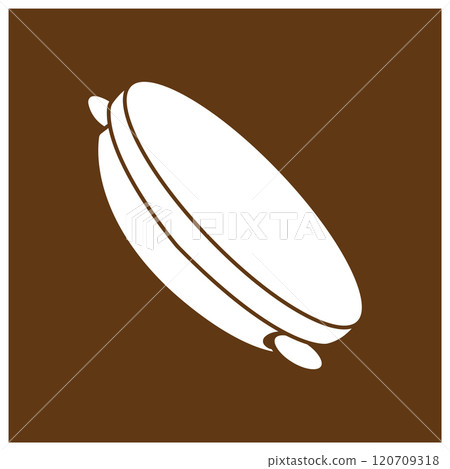 tambourine icon traditional musical instruments 120709318