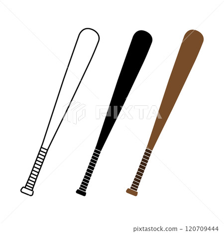 baseball bat icon baseball bat icon 120709444