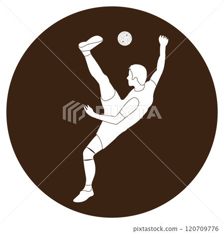 Takraw player logo design Takraw player logo design 120709776