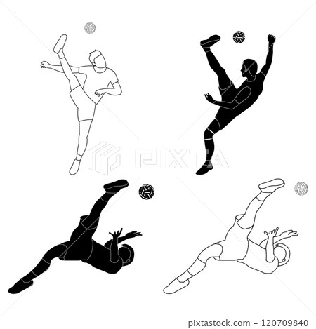 Takraw player logo design 120709840