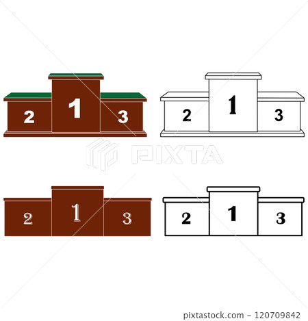 Winner Podium Icon. Winner Podium Icon. 120709842