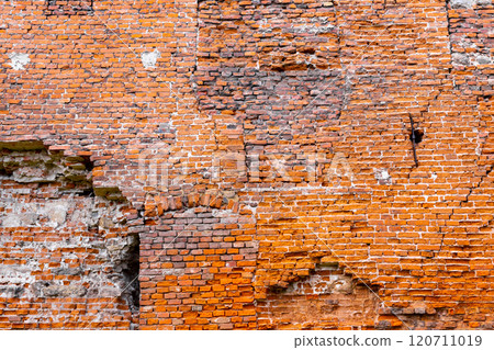 old brick wall . old stone texture, stone wall masonry, 120711019