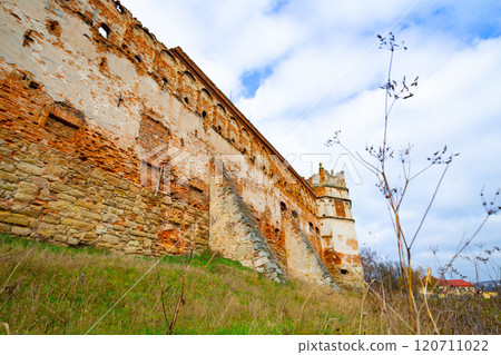 Stare Selo Old village Castle, Lviv region, Ukraine. Castle in the Stare Selo old village near the Lviv in western Ukraine 120711022