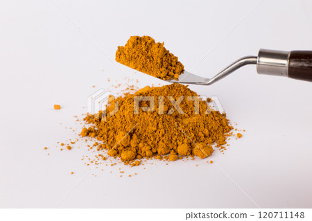 pigment on a white background 120711148