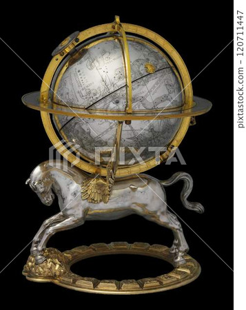16th Century Celestial Globe with Clockwork by Gerhard Emmoser 120711447