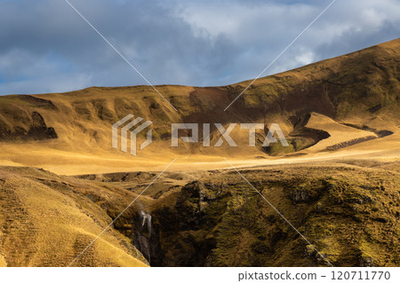 Mountains and landscape in Katla geopark, Iceland Mountains and landscape in Katla geopark, Iceland 120711770