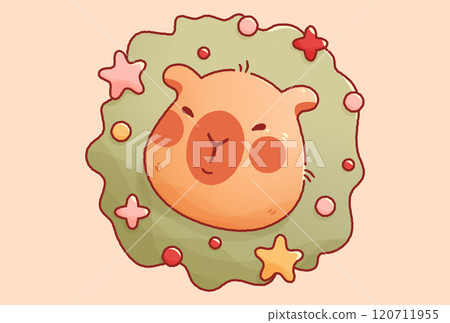 Cute New Year character. 120711955