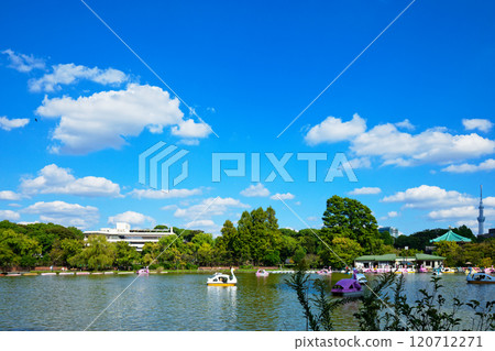 Ueno Seiyoken and Shinobazu Pond Boat Pond 120712271