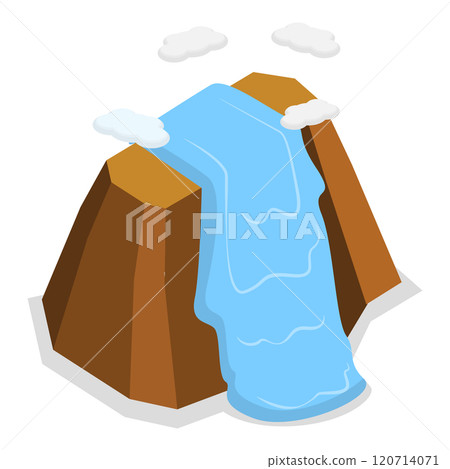 3D Isometric Flat Set of Jeju. Item 2 3D Isometric Flat Set of Jeju. Item 2 120714071