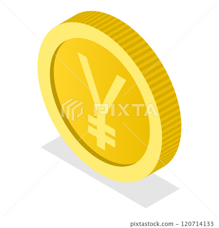3D Isometric Flat  Illustration of World Currency Coins. Item 1 120714133