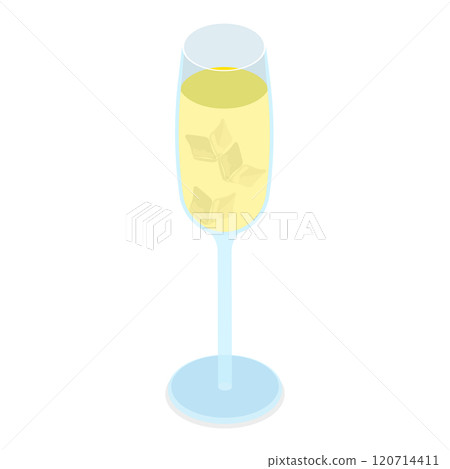 3D Isometric Flat Set of Cocktails. Item 5 3D Isometric Flat Set of Cocktails. Item 5 120714411