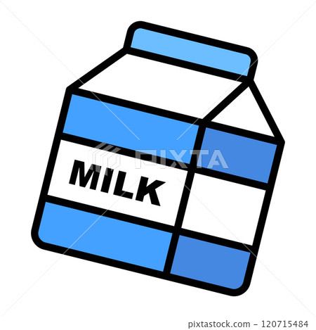 牛奶盒圖標 120715484