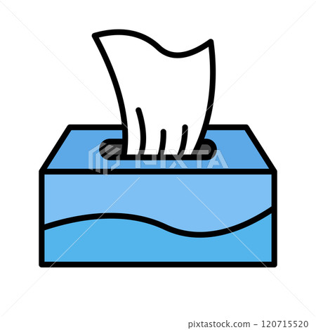 Tissue box blue 120715520