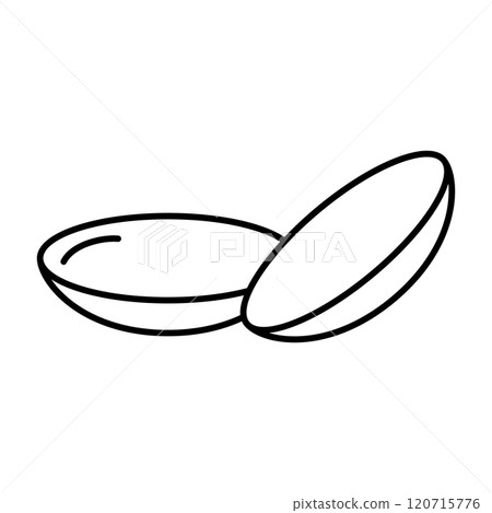 隱形眼鏡的插圖 隱形眼鏡的插圖 120715776