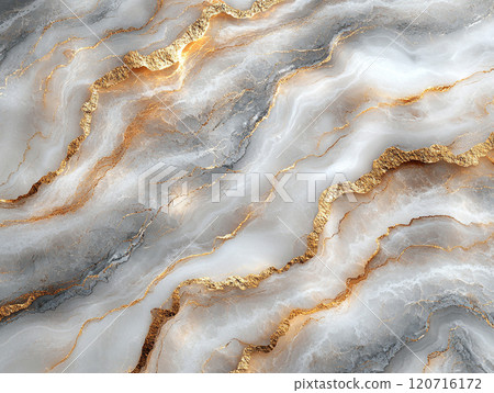 帶有金色線條的大理石般的抽象設計 120716172
