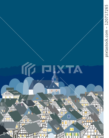 Freudenberg Germany winter night 120717265
