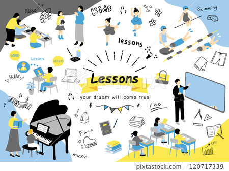 孩子們享受課程 120717339