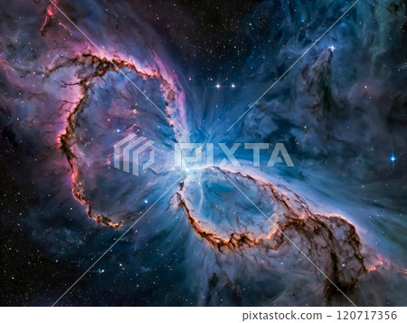 galaxy in a free space 120717356