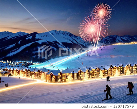 有煙火的滑雪勝地-9 120717579