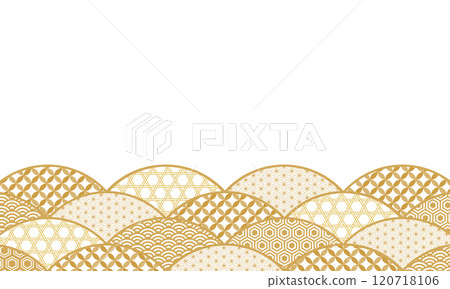 日式花紋底框設計 日式花紋底框設計 120718106