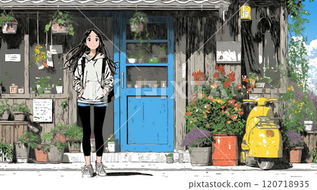 昭和風格的復古店面 昭和風格的復古店面 120718935