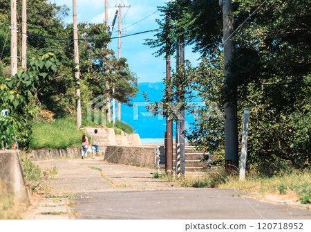 Scenery of Sanagishima Island 120718952