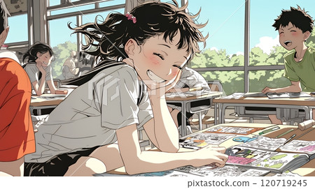 年幼的孩子和朋友一起玩耍 年幼的孩子和朋友一起玩耍 120719245