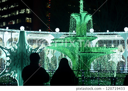 札幌白色燈光秀（有遊客） 120719433
