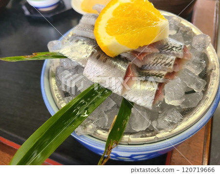 沙丁魚生魚片材質背景 沙丁魚生魚片材質背景 120719666