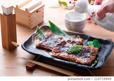 It looks just like grilled eel! Grilled chikuwa (fake eel) 120719949