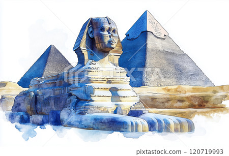 Egyptian themed illustrations 120719993