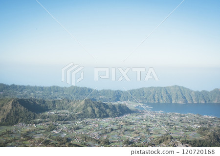 View from Mount Batur in Bali View from Mount Batur in Bali 120720168