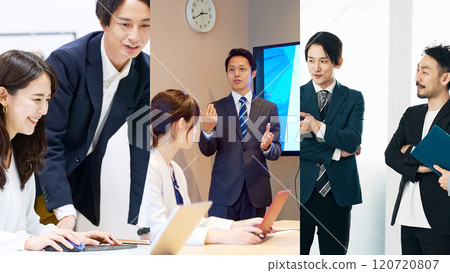 各種商業場景拼貼 各種商業場景拼貼 120720807