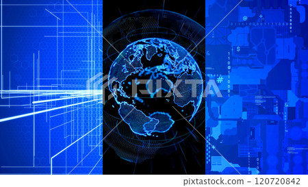 Global network image collage 120720842