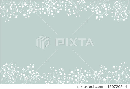 滿天星剪影的上下框架 120720844