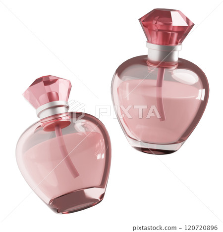 pink perfume 3D graphic image 120720896