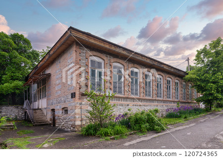 Heritage Site of Merchant Ismayil Bey's House Highlighting 19th Century Architecture in Shaki Azerbaijan Heritage Site of Merchant Ismayil Bey's House Highlighting 19th Century Architecture in Shaki Azerbaijan 120724365