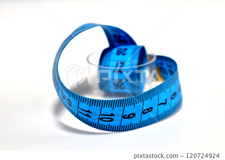 Seamstress' tool for cutting centimeter. 120724924