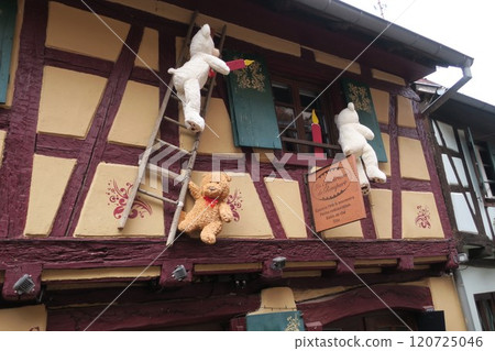 Streets of Eguisheim, France Streets of Eguisheim, France 120725046