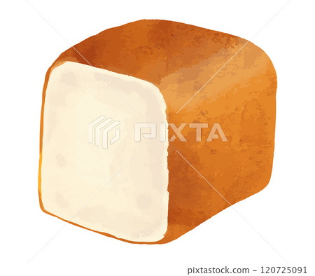 白麵包的水彩插圖 白麵包的水彩插圖 120725091