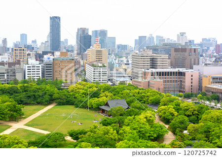 日本的100座大城堡/大阪城 日本的100座大城堡/大阪城 120725742