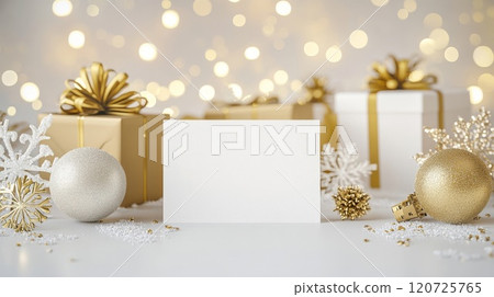Christmas card mockup 120725765