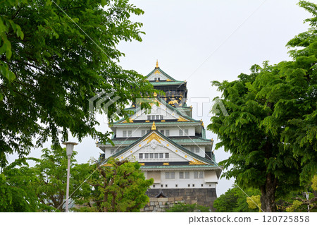日本的100座大城堡/大阪城 日本的100座大城堡/大阪城 120725858