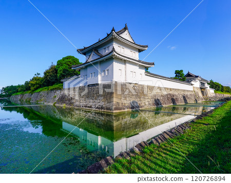 Higashi Otemon Gate, the main entrance of Nijo Castle (Kyoto City, Kyoto Prefecture) Higashi Otemon Gate, the main entrance of Nijo Castle (Kyoto City, Kyoto Prefecture) 120726894