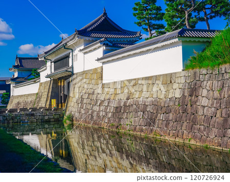 Higashi Otemon Gate, the main entrance of Nijo Castle (Kyoto City, Kyoto Prefecture) 120726924