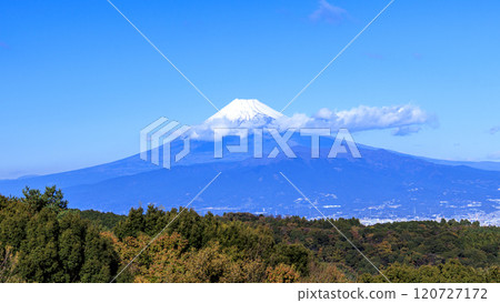 Mount Fuji as seen from Mount Daruma 120727172