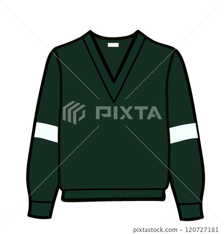 V領毛衣插畫 V領毛衣插畫 120727181