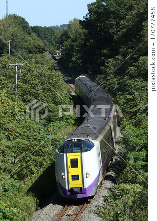 Limited Express Ozora leaving Obihiro for Sapporo Ozora Nemuro Main Line Sekishō Line Kiha 261 Limited Express Ozora leaving Obihiro for Sapporo Ozora Nemuro Main Line Sekishō Line Kiha 261 120727458