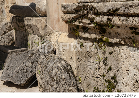 Exploring the ancient stonework of Haghartsin Monastery in Armenia surrounded by nature Exploring the ancient stonework of Haghartsin Monastery in Armenia surrounded by nature 120728479